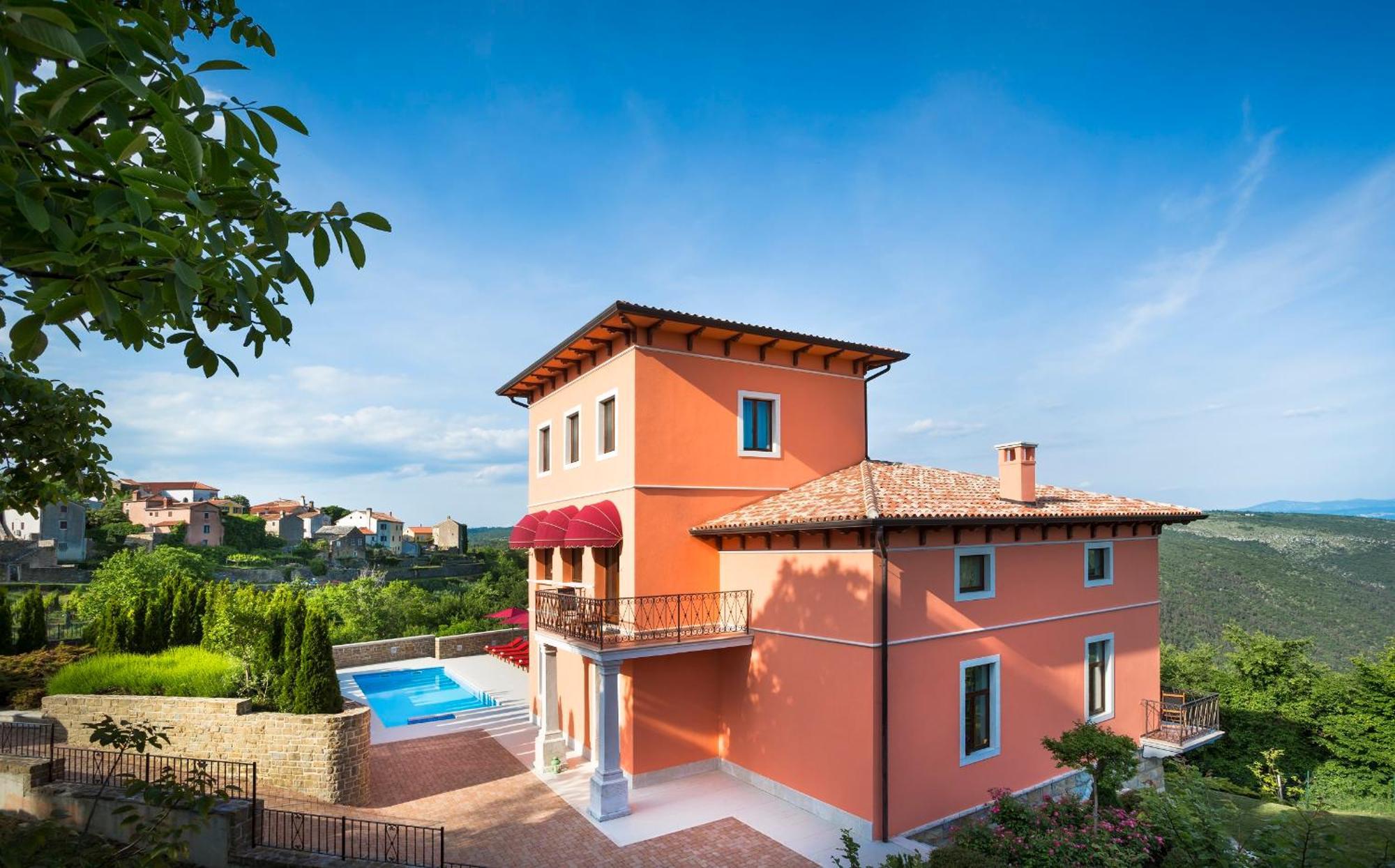 Palazzo Angelica B&B Adults Only Oprtalj Экстерьер фото